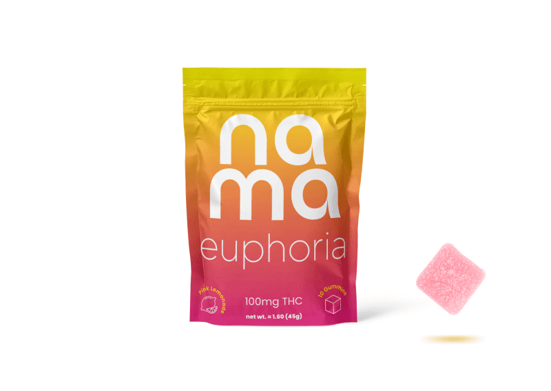 nama euphoria pink lemonade pouch